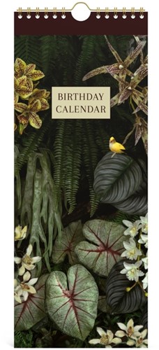 Verjaardagskalender Lannoo 130x325 Botanic 1 Stuk