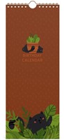 Verjaardagskalender Lannoo 130x325 Cats 1 Stuk