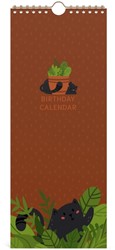 Verjaardagskalender Lannoo 130x325 Cats 1 Stuk