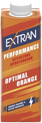 Sportdrank Extran performance orange pak 330ml 330 Milliliter