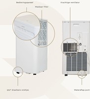 Airconditioning BRASQ MAC9000 9000 BTU wit 1 Stuk-2