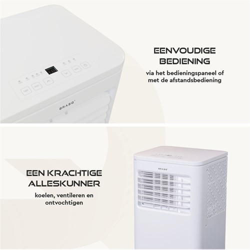 Airconditioning BRASQ MAC9000 9000 BTU wit 1 Stuk-1