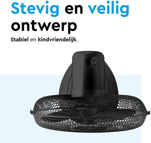 Tafelventilator BRASQ F400 Ø 30cm zwart 1 Stuk-2