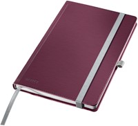 Notitieboek Leitz Style A5 lijn 160 pagina's rood 1 Stuk