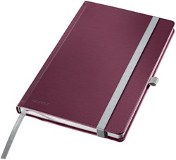 Notitieboek Leitz Style A5 lijn 160 pagina's rood 1 Stuk
