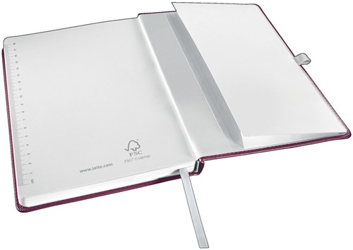 Notitieboek Leitz Style A5 lijn 160 pagina's rood 1 Stuk-1