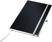 Notitieboek Leitz Style A5 lijn 160pag zwart 1 Stuk