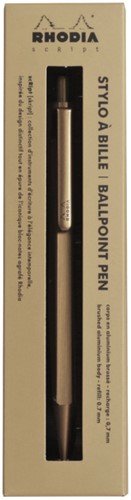 Balpen Rhodia scRipt M goud 1 Stuk-2