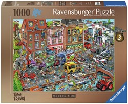 Puzzel Ravensburger Ray's comic Modern Time 1000st 1 Stuk