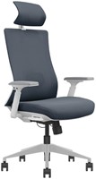 Bureaustoel Euroseats Verona grijs 1 Stuk