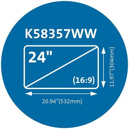 MagPro Monitor privacy filter 24 inch (16:9) 1 Stuk-2