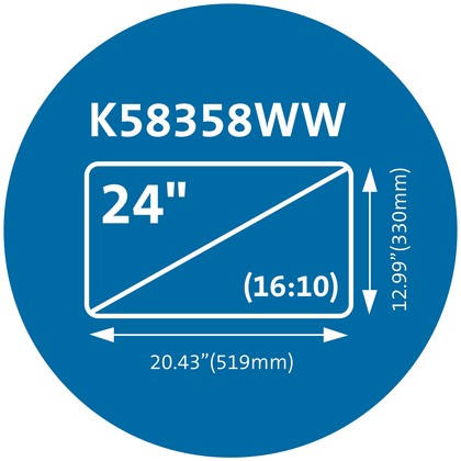 MagPro Monitor privacy filter 24 inch (16:10) 1 Stuk-2