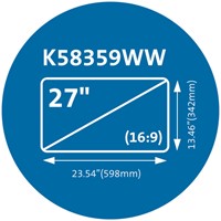MagPro Monitor privacy filter 27 inch (16:9) 1 Stuk-2