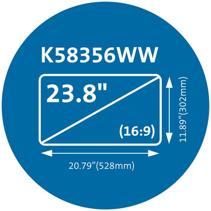 Privacyfilter Kensington MagPro 23.8 inch 16:9 1 Stuk-2