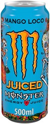 Energiedrank Monster juice mango loco blik 500ml 500 Milliliter
