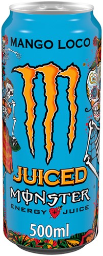 Energiedrank Monster juice mango loco blik 500ml 500 Milliliter
