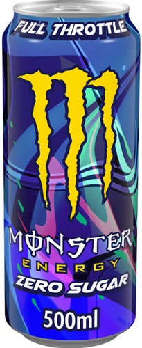 Energiedrank monster full throttle suikervr 500ml 500 Milliliter