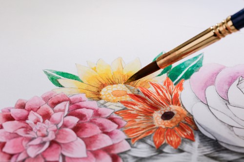 Kleurboek Clairefontaine Odelia A4 Vrouwen 1 Stuk-10