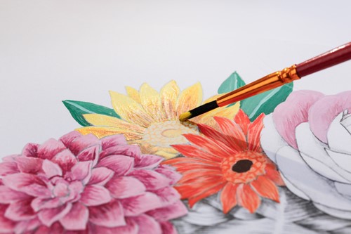 Kleurboek Clairefontaine Odelia A4 Vrouwen 1 Stuk-11