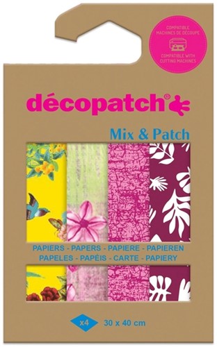 Hobbypapier Décopatch 30x40cm 4v Wandeling Kyoto 1 Etui