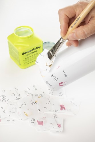 Hobbypapier Décopatch 30x40cm 4v Ode aan de vrouw 1 Etui-3