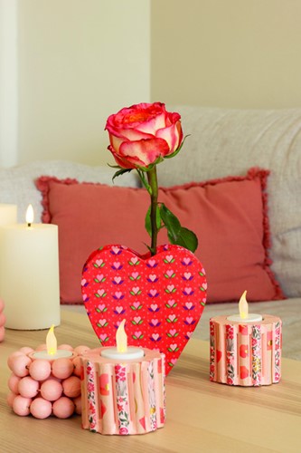 Figuur Décopatch vaas hart waterproof 13x5x13cm 1 Stuk-3