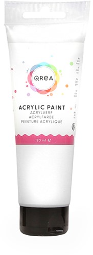 Acrylverf Qrea 120 ml wit 1 Tube