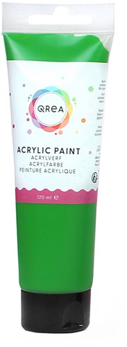 Acrylverf Qrea 120 ml briljant groen 1 Tube