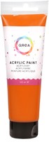 Acrylverf Qrea 120 ml oranje 1 Tube