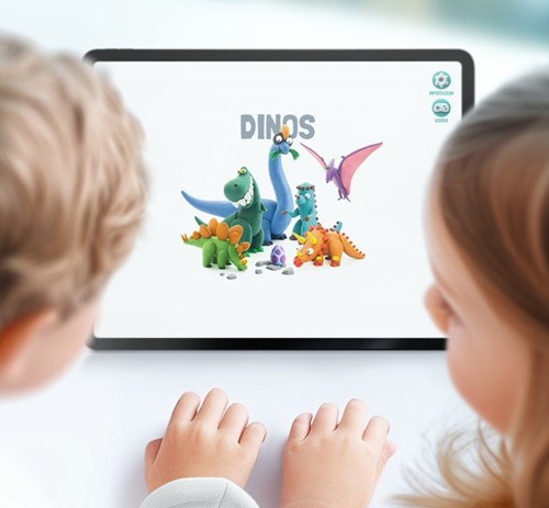 Klei Hey Clay dinos set 15 delen 17 Blik-1