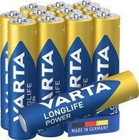 Batterij Varta Longlife Power 12x AAA 12 Stuk-3