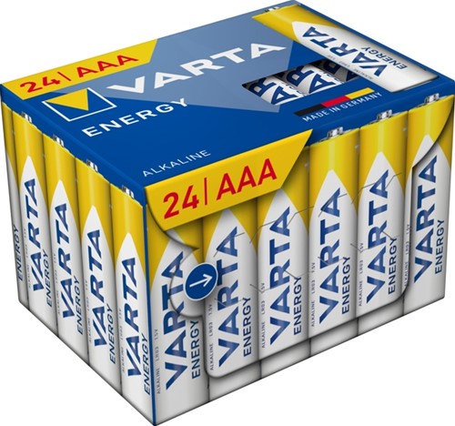 Batterij Varta Energy 24xAAA 24 Stuk