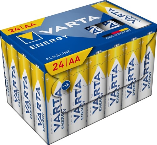 Batterij Varta Energy 24xAA 24 Stuk