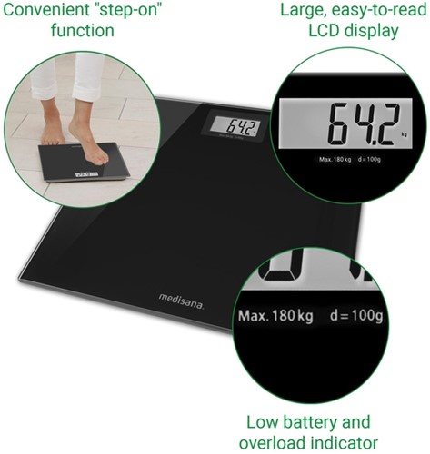 Weegschaal Medisana personen PS 402 1 Stuk-3