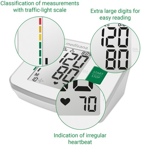 Bovenarmbloeddrukmeter Medisana BU 512 1 Stuk-3
