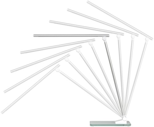 Bureaulamp Unilux Popy LED wit 1 Stuk-6