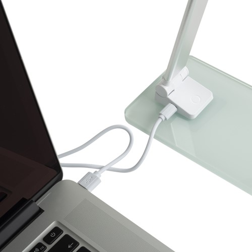 Bureaulamp Unilux Popy LED wit 1 Stuk-4