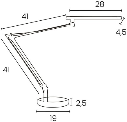 Bureaulamp Unilux Mamboled 2.0 LED zwart 1 Stuk-2