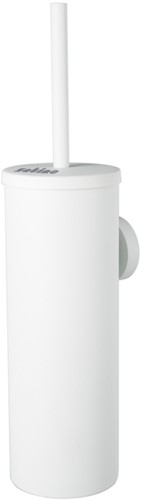 Toiletborstelset Satino metaal wit 332140 1 Stuk