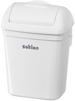 Dameshygienebak Satino 8 liter wit 332560 1 Stuk