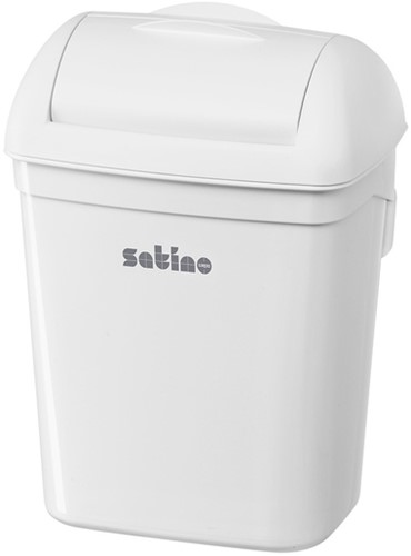 Dameshygienebak Satino 8 liter wit 332560 1 Stuk