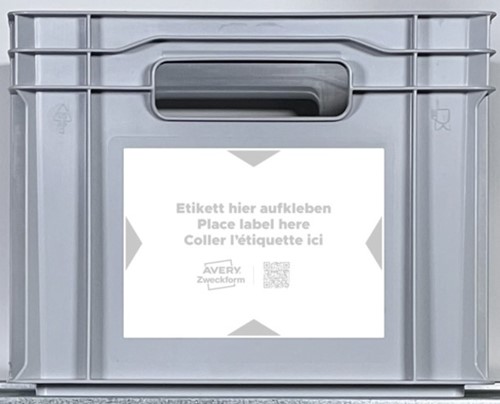Positioneeretiket Avery 8003 220x160 bedrukt 5st 5 Vel-1