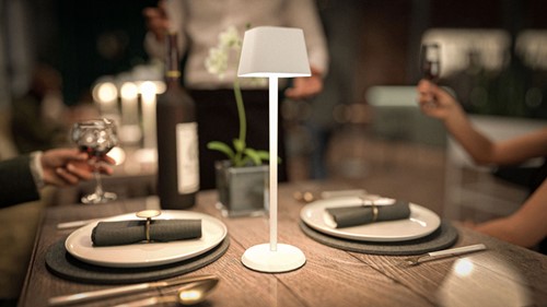 Tafellamp Securit Georgina LED opl dimbaar wit 1 Stuk-7