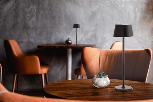 Tafellamp Securit Georgina LED opl dimbaar zwart 1 Stuk-3