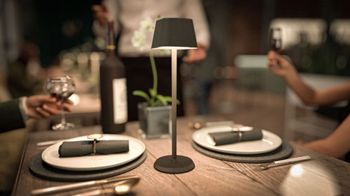 Tafellamp Securit Georgina LED opl dimbaar zwart 1 Stuk-6