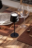 Tafellamp Securit MonteCarlo LED opl dimbaar zwart 1 Stuk-3