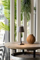 Tafellamp Securit Milano LED opl dimbaar taup-zwrt 1 Stuk-3