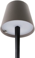 Tafellamp Securit Milano LED opl dimbaar taup-zwrt 1 Stuk-2