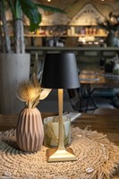 Tafellamp Securit Roma LED opl dimbaar zwart-goud 1 Stuk-2