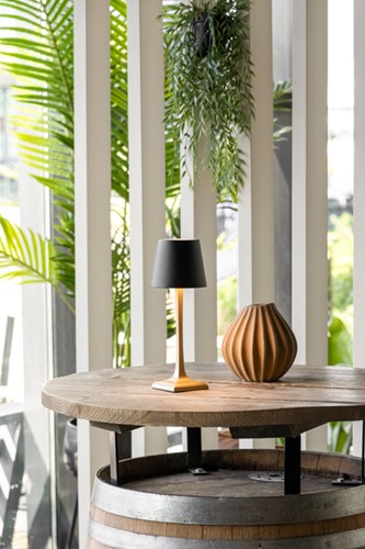 Tafellamp Securit Roma LED opl dimbaar zwart-goud 1 Stuk-3